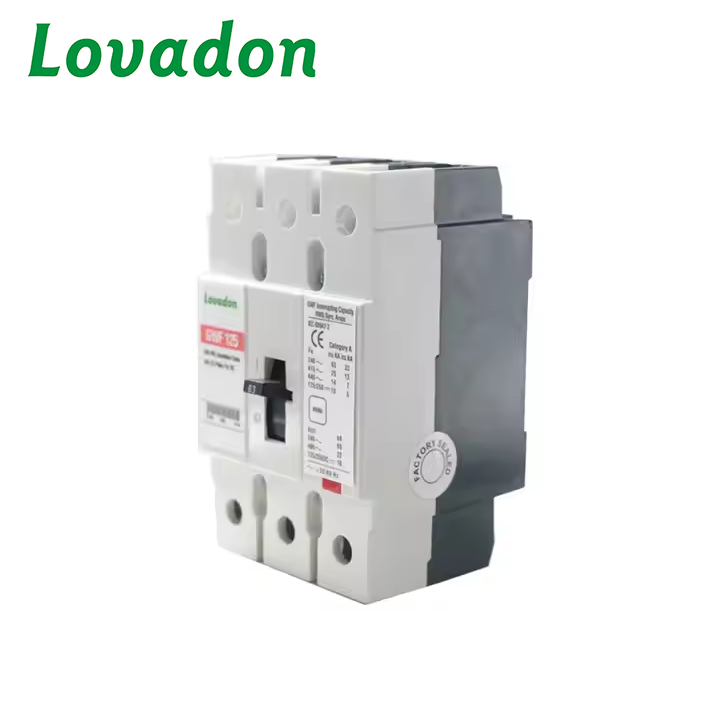 GWF-125A 3P Molded Case Circuit Breaker with High Voltage for 220-240 VAC 380-415 VAC 660-690 VAC 250 VDC Applications