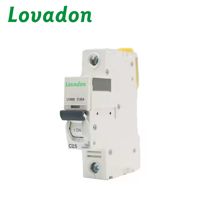 LC60N 1P New 100% Miniature Circuit Breakers IP65 Outdoor Waterproof 1P 20A Single Pole Circuit Breaker Good Price Main Switch 60Hz Rated