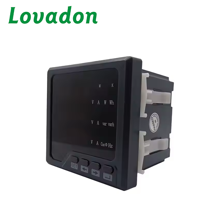 LST96-3EY 220V Electric Lcd Display Power Meter Price Three Phase Current Voltage Frequency Led Energy Meter/electricity Meter