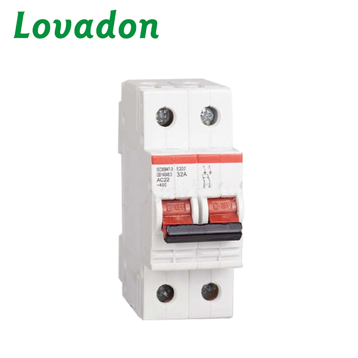 S201 2P Good Price 2 Pole MCB Miniature Circuit Breaker C Curve 32A RCBO/RCB Type 50/60 Hz in Stock Warehouse