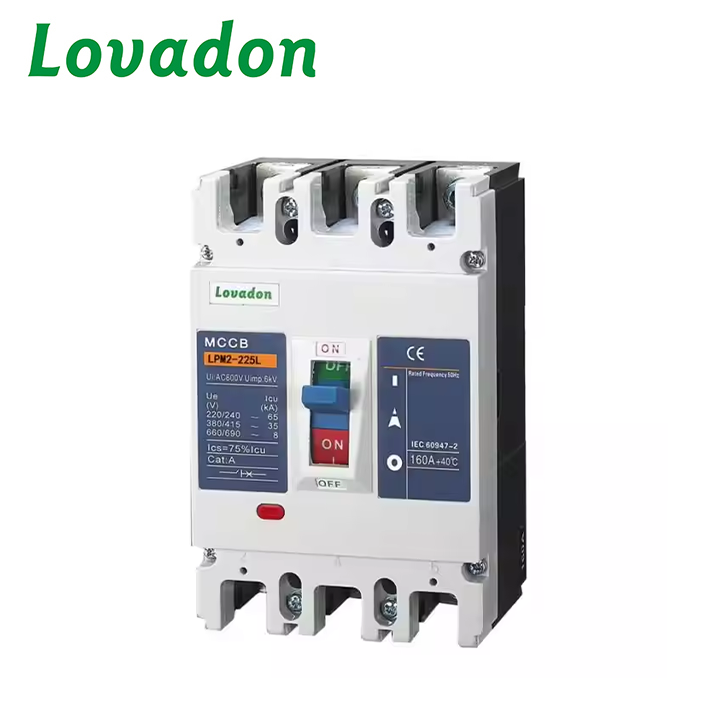 LPM2-225L 3P OEM 250 Amp MCCB Moulded Case Circuit Breaker